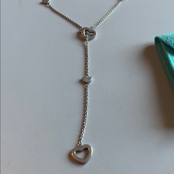 Tiffany & Co Lariat Station Heart Necklace - Picture 3 of 3